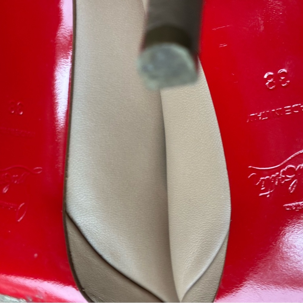 Christian Louboutin Nude Heels - Picture 5 of 6